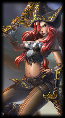 <em>lol</em>赏金猎人厄运女郎