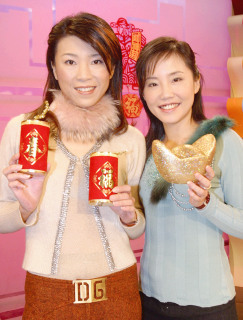 陈凤馨与前主持人郑丽文 虾米图客