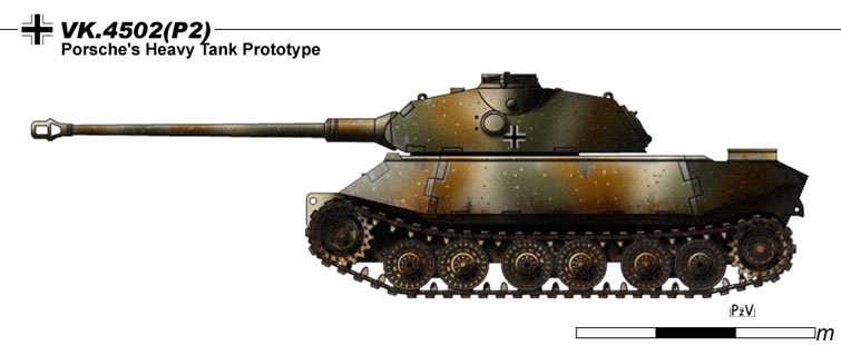 保时捷虎王重型坦克
