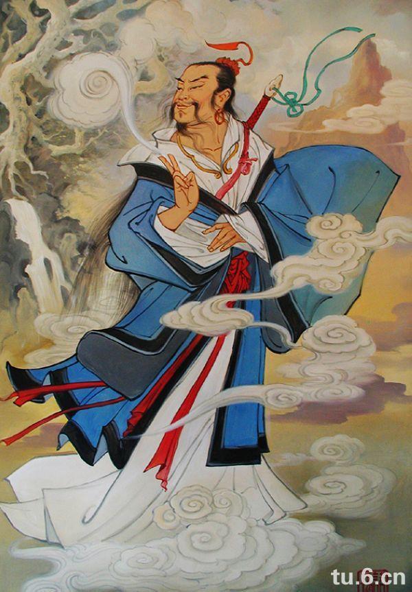 简介:原名钟离权,姓钟离,名权,字云房,一字寂道,号正阳子,又号和